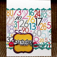 Birthday Wishes Card *Cheery Lynn Designs*