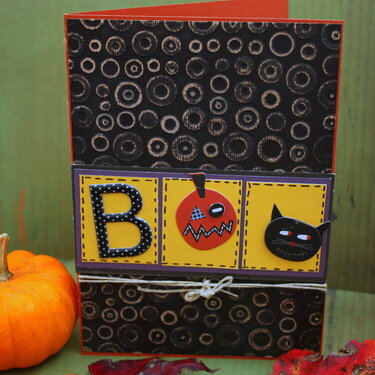 Boo Card *Purple Cows*