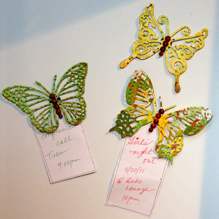 Butterfly Magnets *Cheery Lynn Designs*