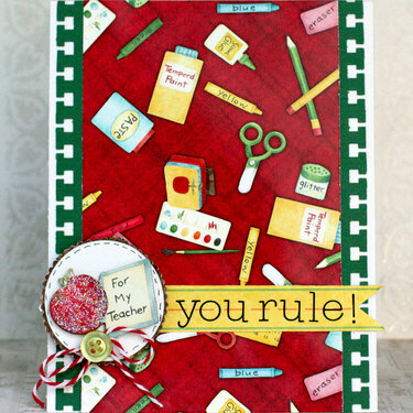You Rule Card *NEW Creative Imaginations*