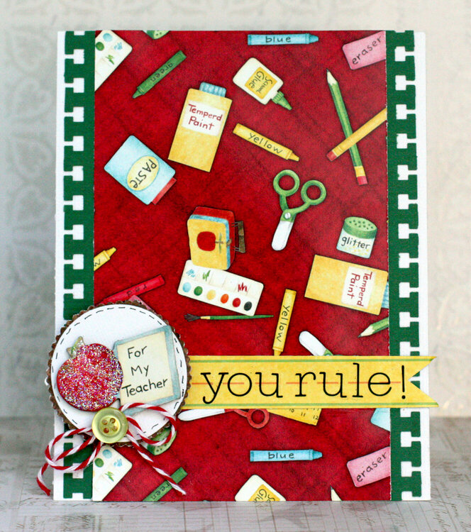 You Rule Card *NEW Creative Imaginations*