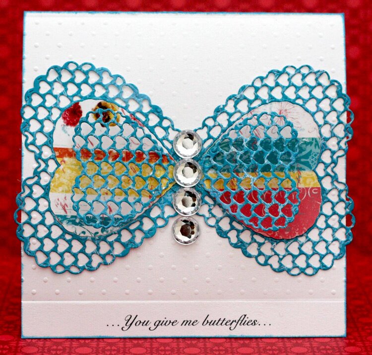 You Give Me Butterflies Card *Cheery Lynn Designs*