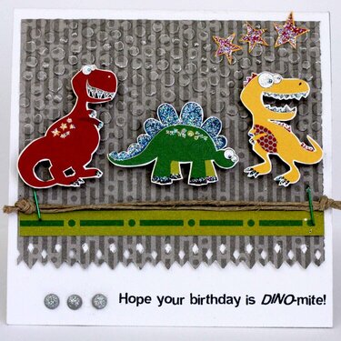 Dino-Mite Birthday Card *NEW Bella Blvd*