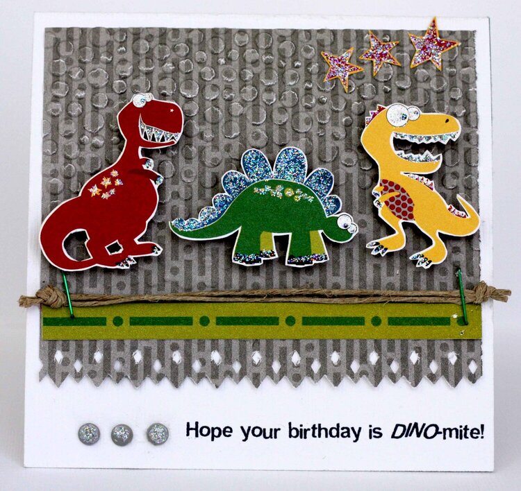 Dino-Mite Birthday Card *NEW Bella Blvd*