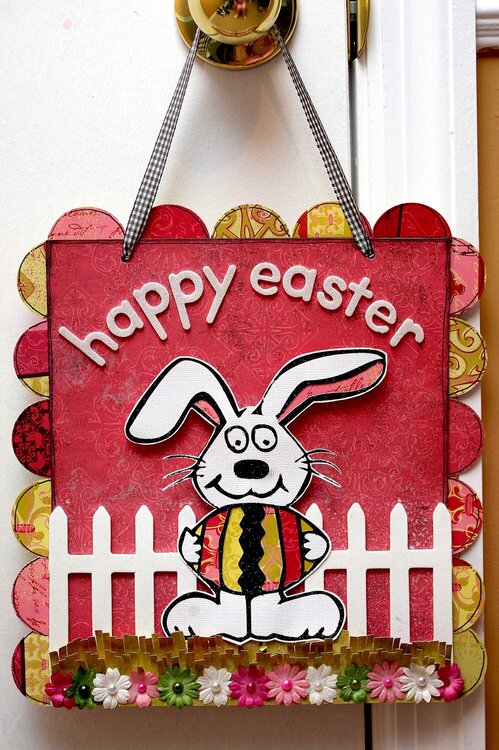 Happy Easter Wall Hanging Creative Imaginations*