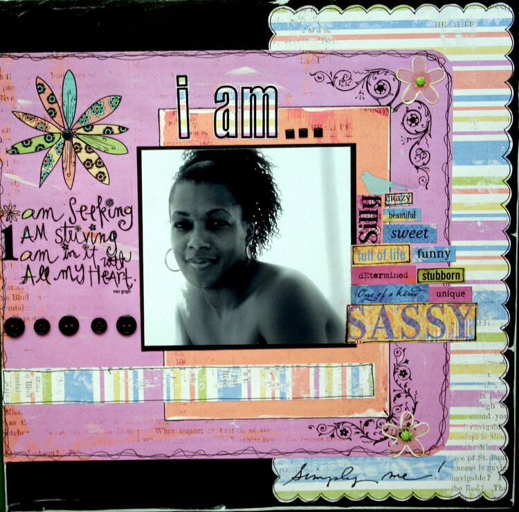 I Am... *serendipityscrapbooks DT*