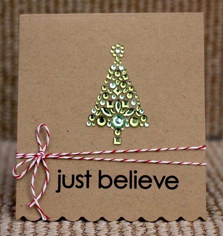 Just Believe Card