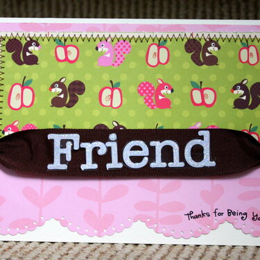 Friend Card *My Little Shoebox*