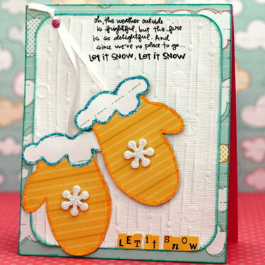 Let It Snow Card *My Little Shoebox*