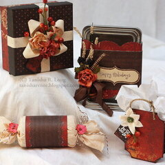 Christmas Gift Boxes *Petaloo*