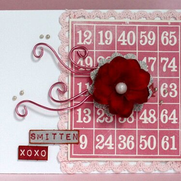 Smitten Card *Purple Cows*