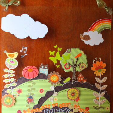 Spring Is Here Acrylic Wall Hanging