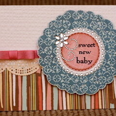 Sweet New Baby Card*Cheery Lynn Designs*