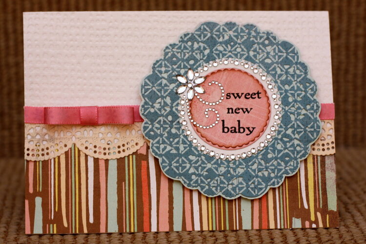 Sweet New Baby Card*Cheery Lynn Designs*