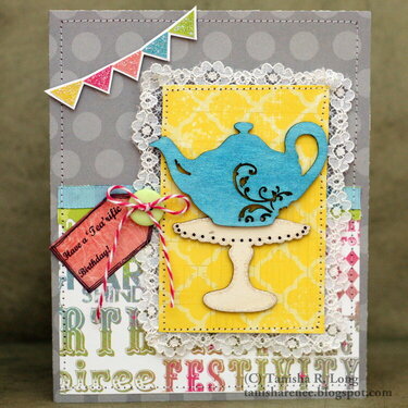 &#039;Tea&#039;rific Birthday Card