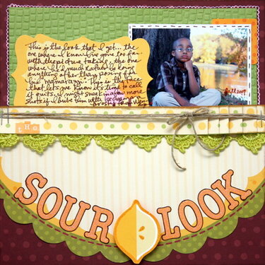 The Sour Look *NEW My Little Shoebox*