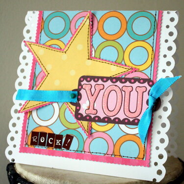 You Rock! Card~ My Little Shoebox