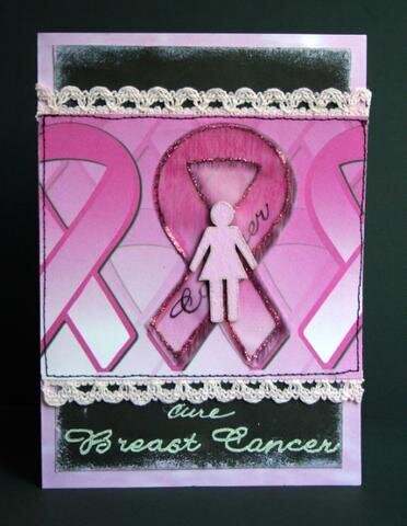 Cure Breast Cancer Card