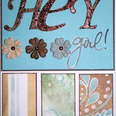 Hey Girl Card *Zsiage DT*