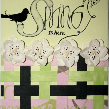 Spring Is Here Card *Zsiage DT*