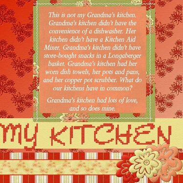 My Kitchen page 2