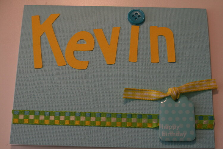 Kevin&#039;s Card