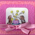 Birthday card - Pink
