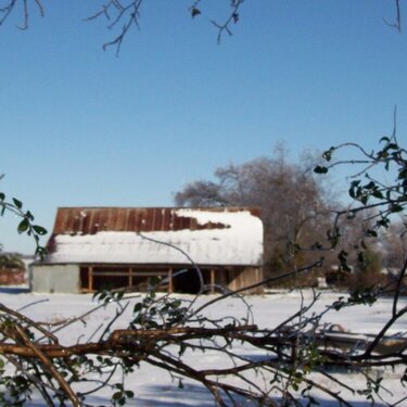 Old Rusty Barn