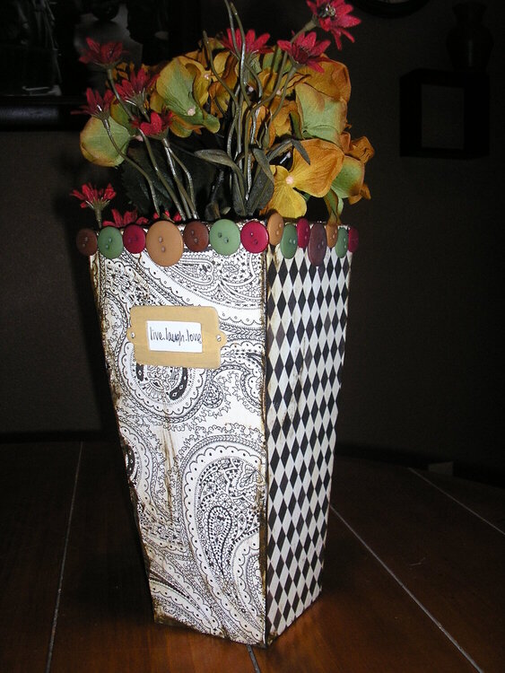 Altered vase...