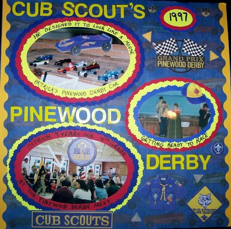 Cub Scout Pine Wood Derby