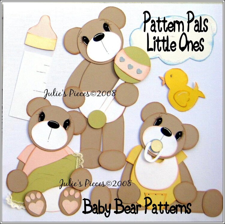 PAPER PIECING BEAR-HOW TO LESSONS AND PATTERNS