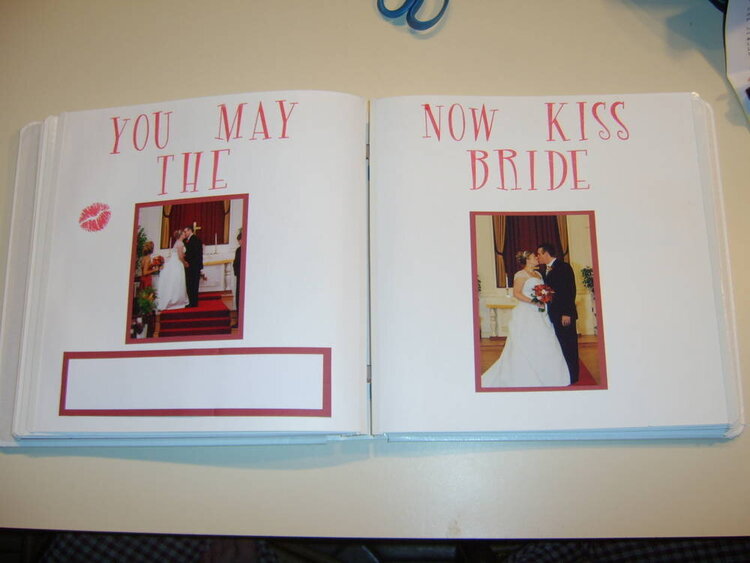 You May Now Kiss The Bride