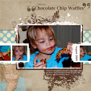 Chocolate Chip Waffles