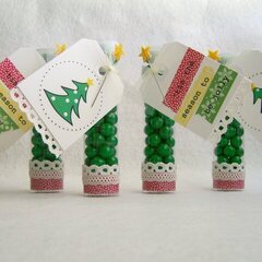 Merry Christmas Mini Tubes - by Tessa Buys