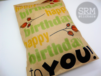 Birthday Kraft Gift Bag