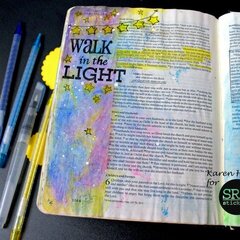 Walk in the Light Bible Journaling