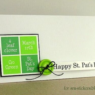 Happy St. Pat&#039;s Day Card