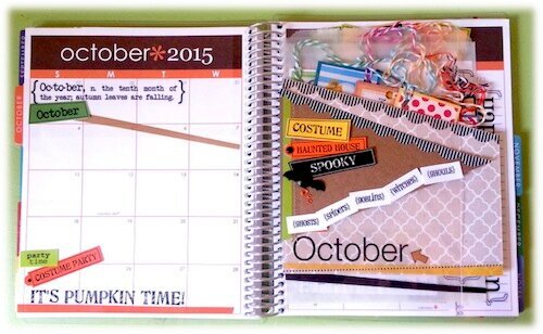 October Planner Pages