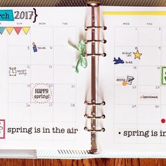 March Planner Pages