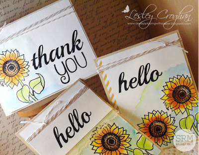 Trio of Stamped Cards