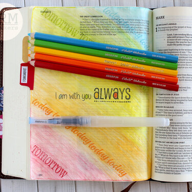 I am with you always Bible Journaling