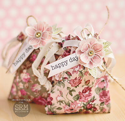 Floral Bags with Flowers by Michele Kovack