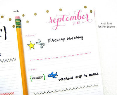 Planner Pages September