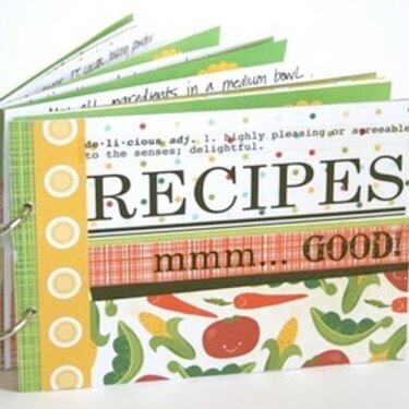 Mini Recipe Book