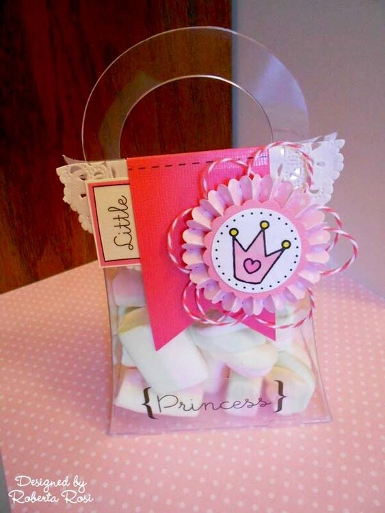 Girl&#039;s Birthday Party Favor or Gift Bag/Box