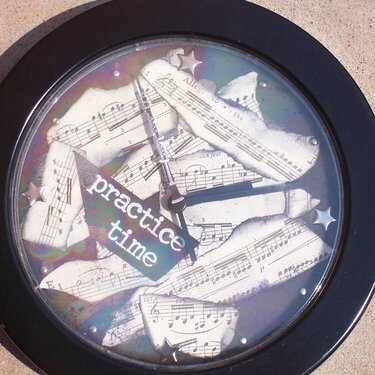 Clarinet Clock