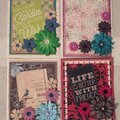 2016 Floral Birthday Cards lot 2