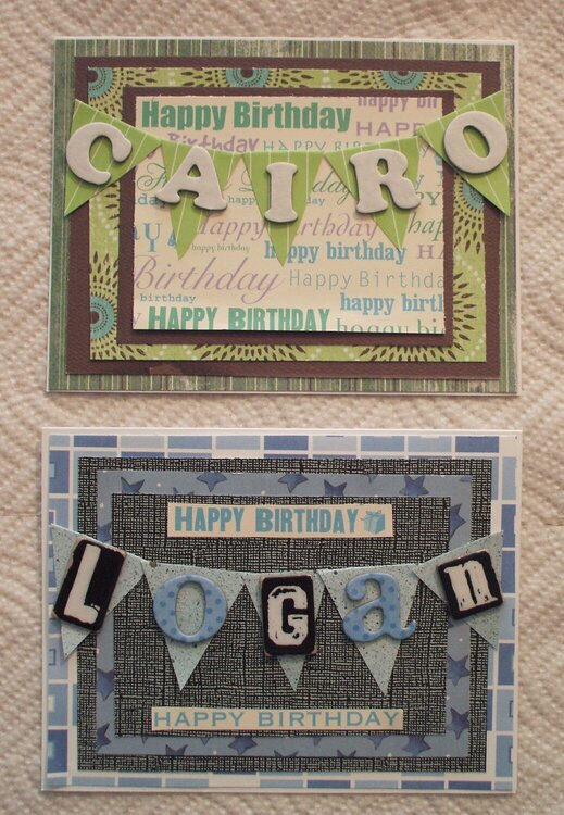 1st Birthday Cards (Boys)