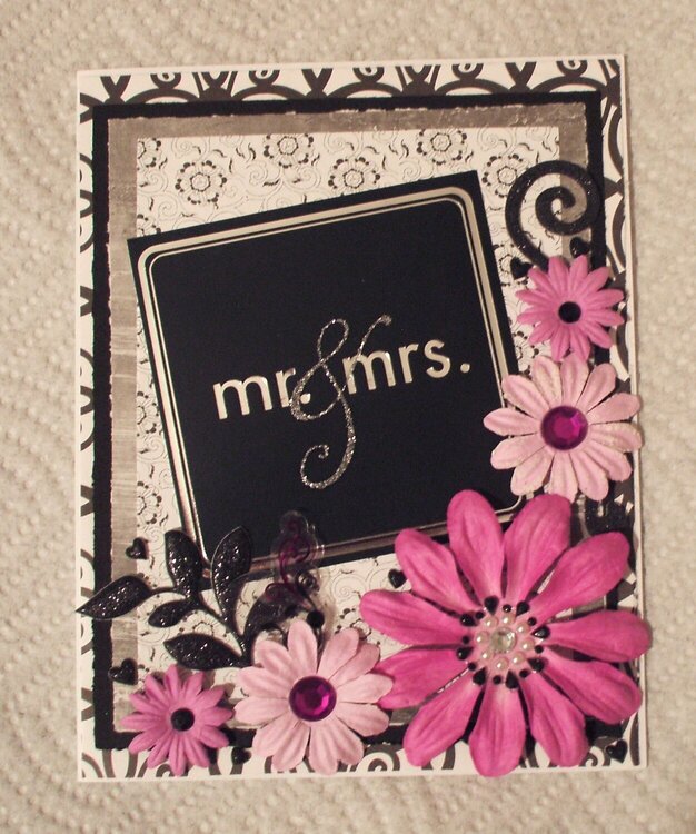 Mr &amp; Mrs card