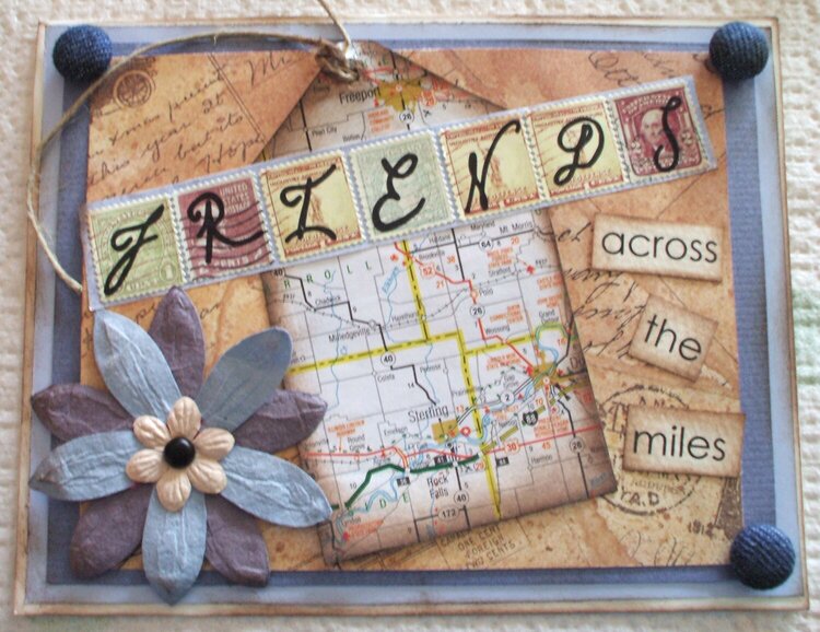 Friends Across the Miles Card